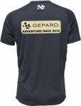 GEPARD Adventure Race 2012 - L&oslash;be T-shirt - Herre Sort
