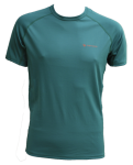 GEPARD Kort&aelig;rmet L&oslash;be T-shirt - Herre M&oslash;rk Gr&oslash;n